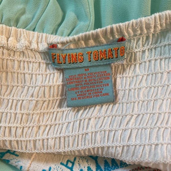 Flying Tomato embroidered multi color maxi dress - Picture 5 of 6